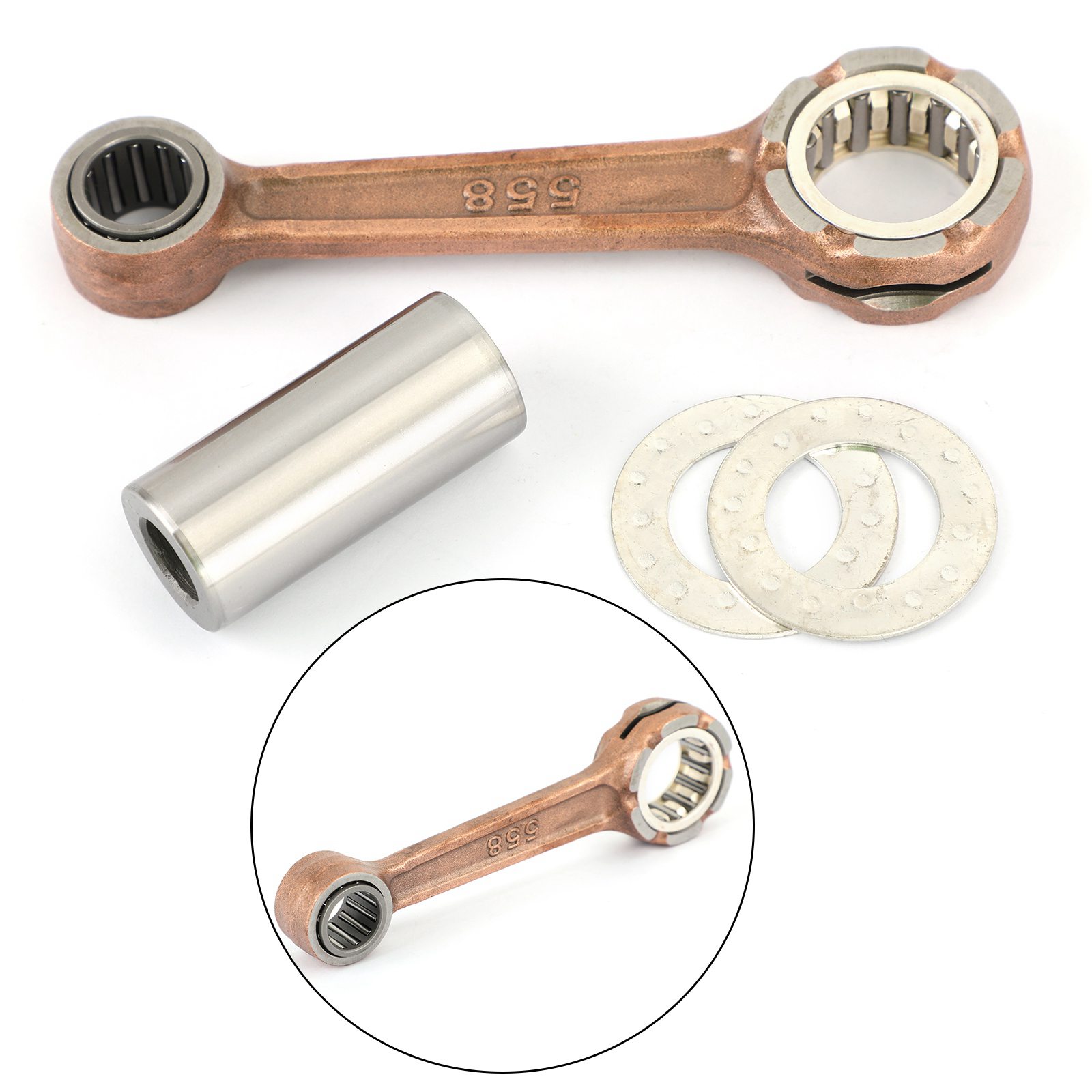 Комплект Шатунов Areyourshop 1M7-11650-00 для Yamaha DT100 1974-83 RS100 1975-1976 MX100 1974-1983