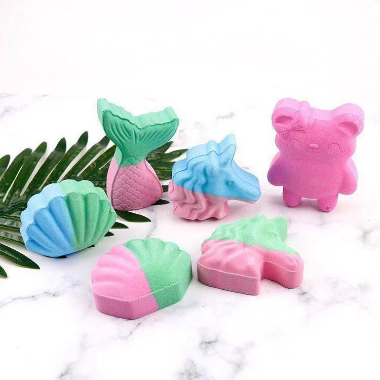 OEM ODM organic shea butter vegan box mold fizzy bubble bath bombs bath melts truffles cupcake natural cbd gift set kit