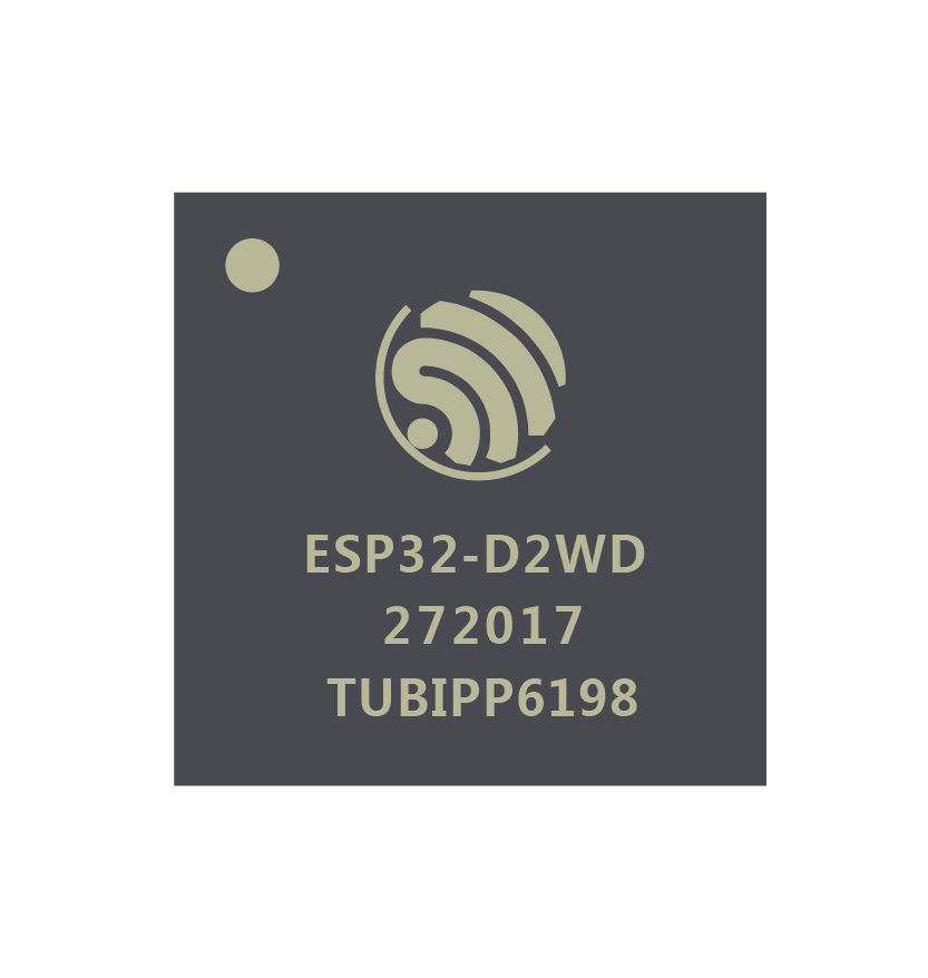 Esp32 чип ESP32-D2WD двухъядерный процессор MCU Wi-Fi и BLE комбо с 2 Мб флэш-память QFN48-pin используется для IoT