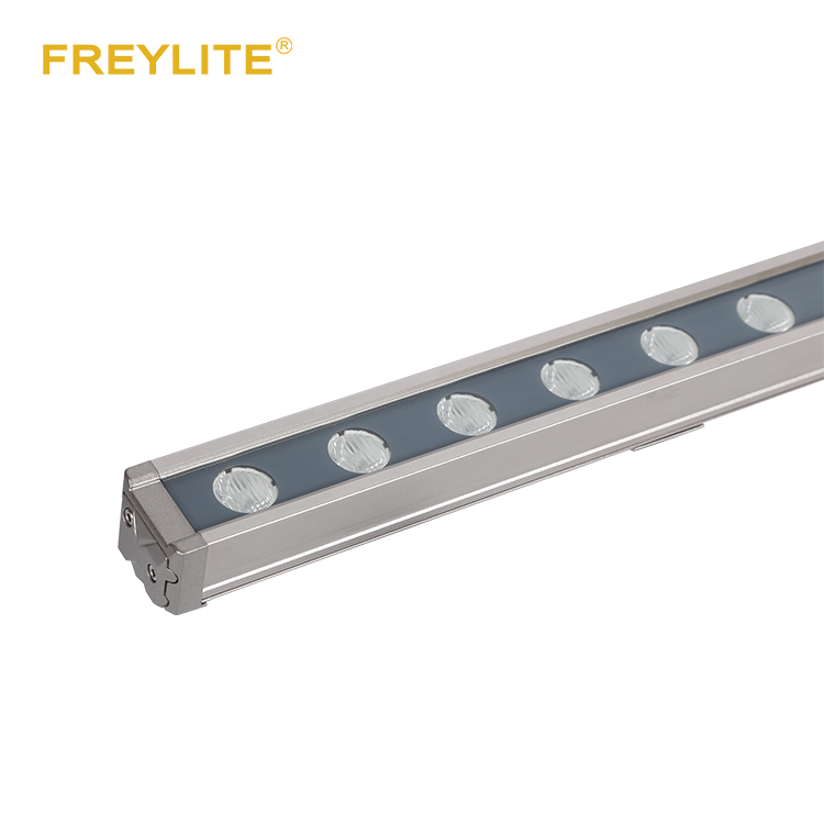 Наружный водонепроницаемый светодиодный настенный светильник Ip66 Dmx512 с алюминиевым корпусом, 24 Вт