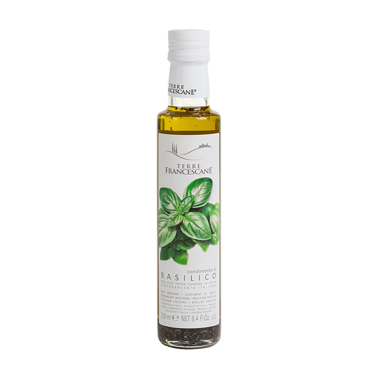 Wholesale Price Olive Oil Basil Flavoured Italian Extra Virgin Olive Oil