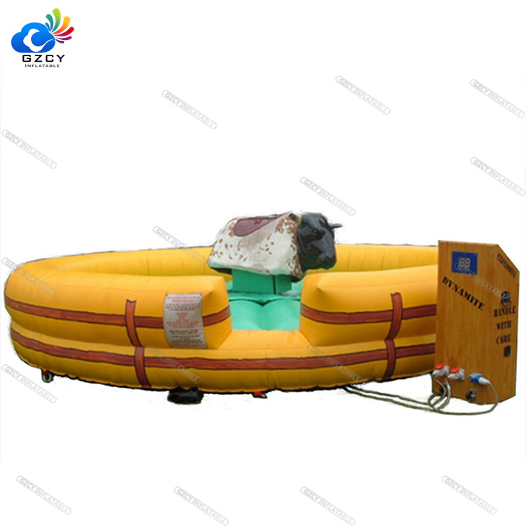 Professional Design Amusement Park inflatable mechanical Rodeo Bull Riding for Sale