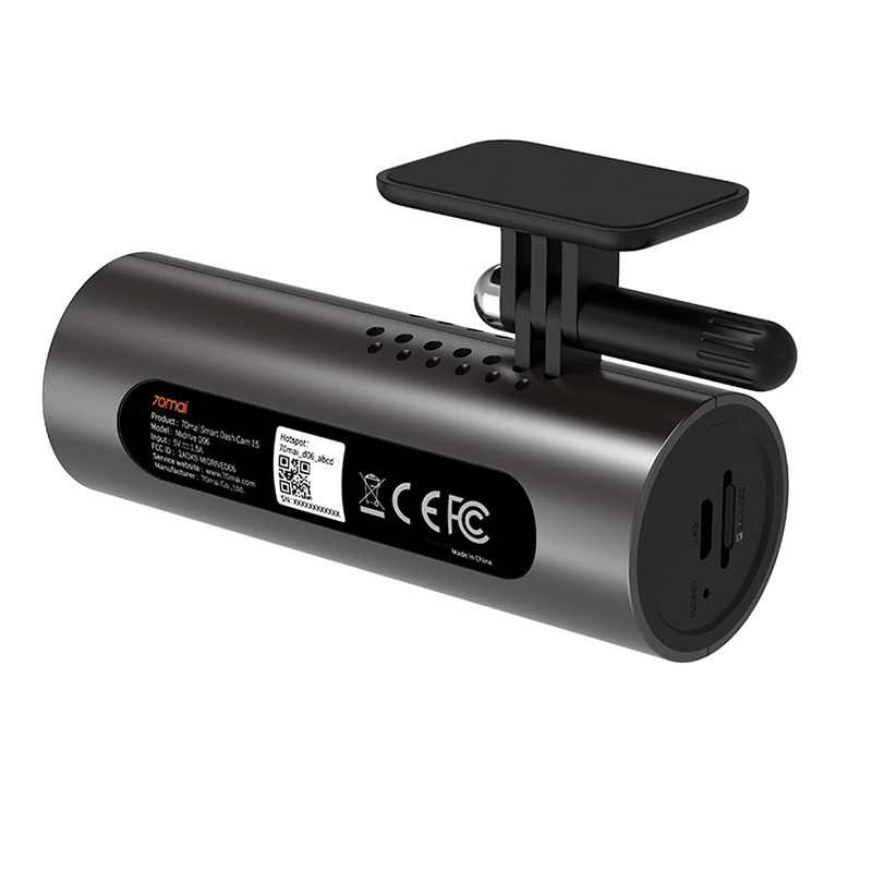 Глобальный Xiaomi 70Mai 1S D06 Dash Cam 70 Mai Автомобильная камера 1080P HD ночного видения Wi-Fi DVR