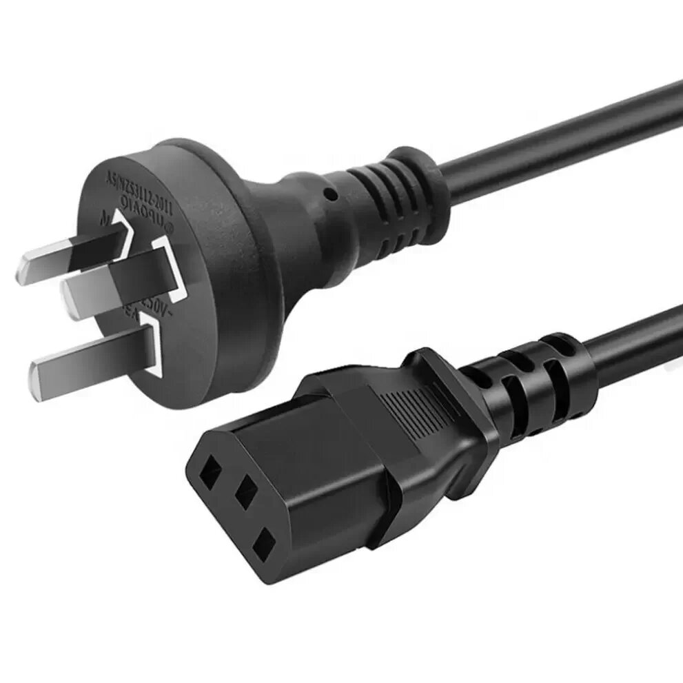 Лидер продаж на Ebay, штекер для чайника 1,2 м AU 3 Pin к IEC C13 Aus 240 в, одобренный SAA кабель питания, свинцовый шнур для ПК PS3, бесплатный образец
