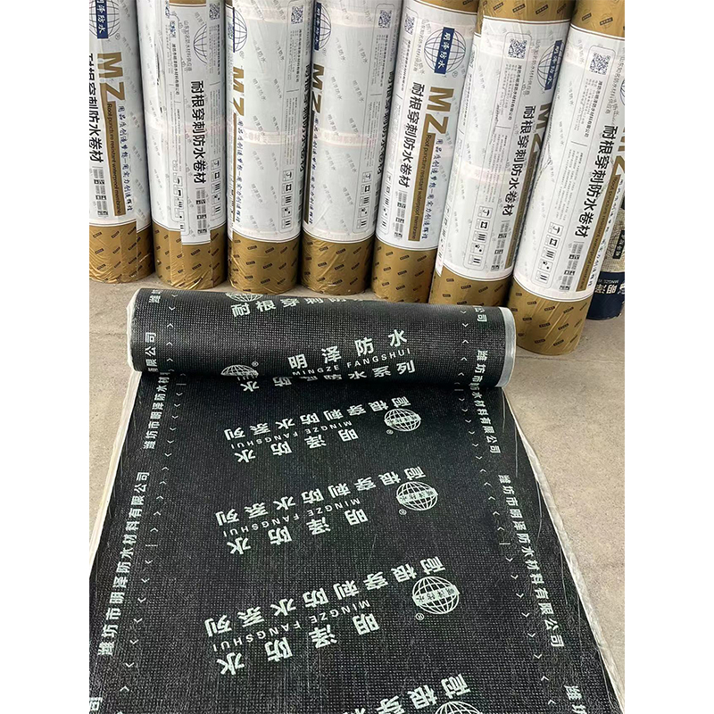 high quality sbs Anti-Root Puncture Resistance bitumen waterproof membrane sbs roof materials bitumen membrane rool
