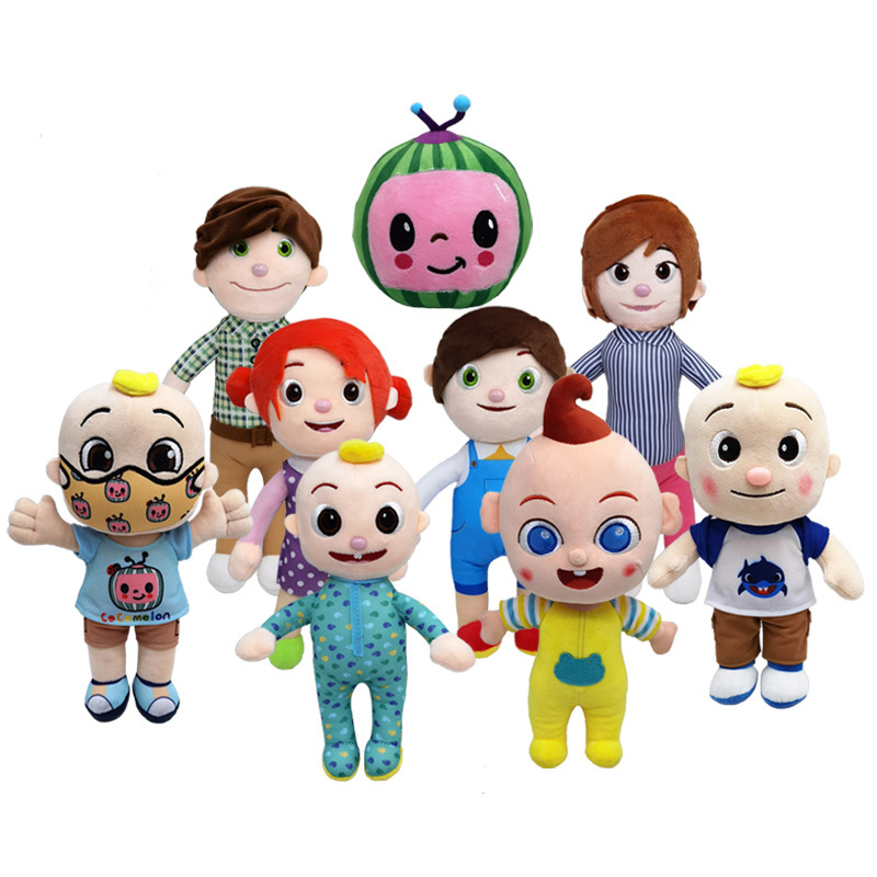 Лидер продаж, плюшевые игрушки Cocomelon JJ, детские игрушки, мягкая игрушка Коко, дыня, новый дизайн, кукла JoJo