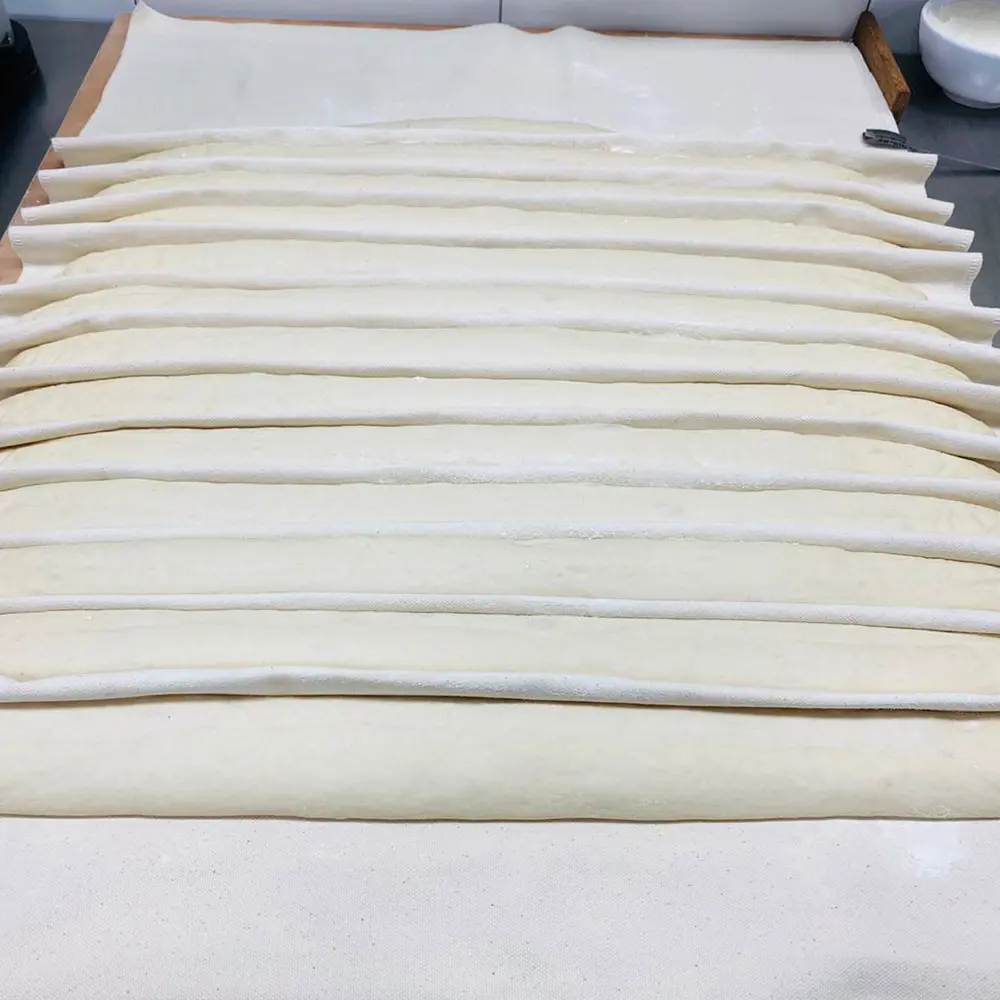 60*150cm Cotton Bakers Couche and Fermented Baguette Bread Proofing Cloth