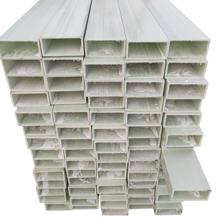 Supply Professional Structural Pultruded Profile FRP fiberglass square tube