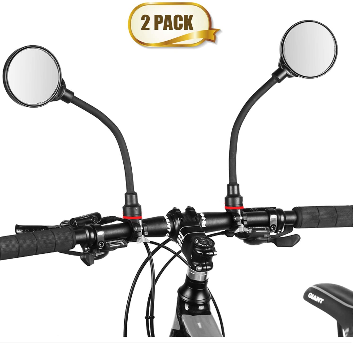 Bike Mirror Adjustable Handlebar Rear View Mirrors For Mountain Road Bike Bicycle Electric Motorcycle