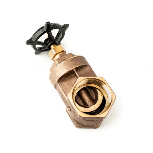 Lower pressure 2"inch brass sluice gate valve