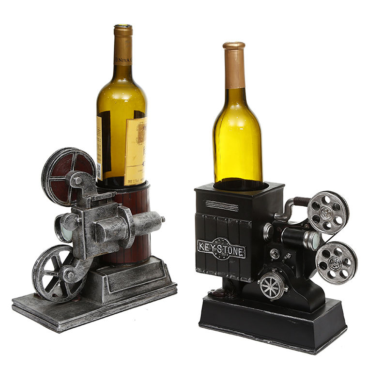 European unique resin beauty wine rack for home decoration and bar decoration