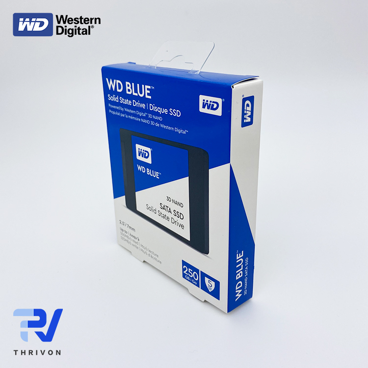 WESTERN DIGITAL WD BLUE SATA SSD 3D NAND 250 ГБ