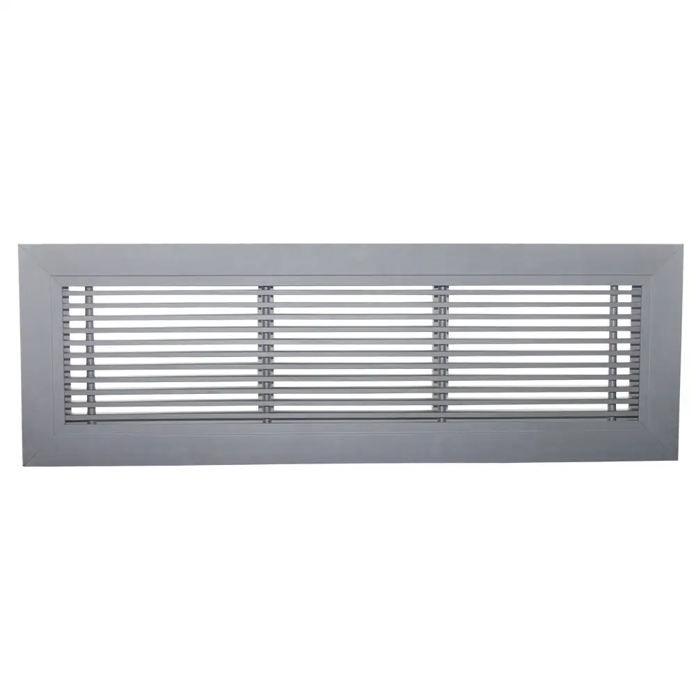 Aluminum floor ventilation cover grilles anodized floor vent for hvac system