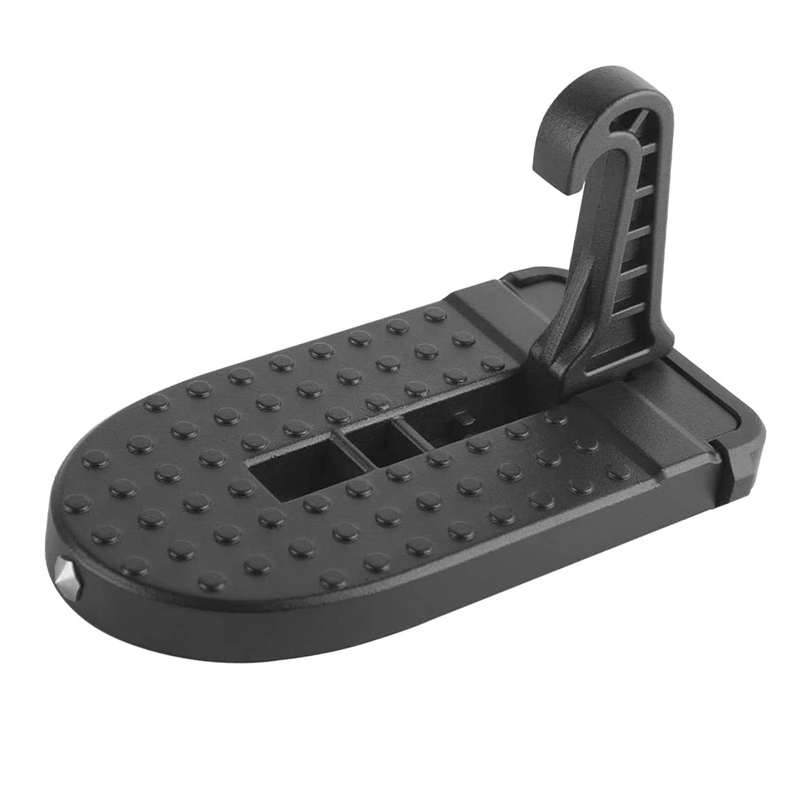 Folding Roof Rack Pedal Universal Door Pedal Multi-function Door Latch Pedal Step with Safety Hammer