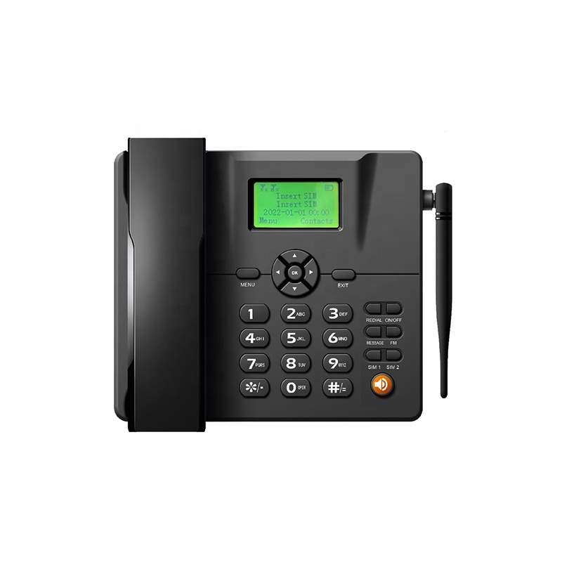 2G двойные Sim-карты скоростной набор настольного компьютера с FM Gsm фиксированный беспроводной телефон Настольный телефон