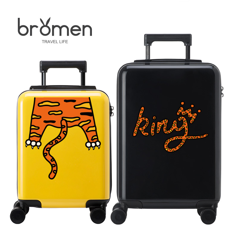 ONEBOX PC/ABS чемодан, высокое качество, модный чемодан на колесиках серии tiger, чемодан для путешествий