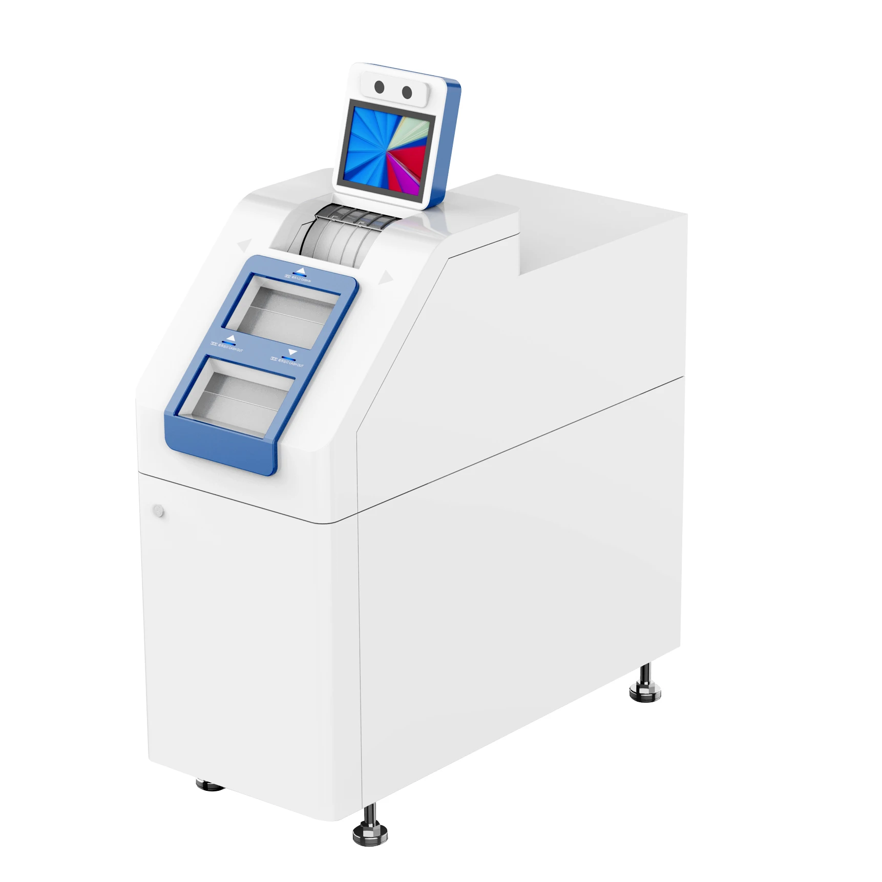 SNBC TCR-1100 bank cash recycler atm counterfeit money machine bill acceptor with fake currency detector