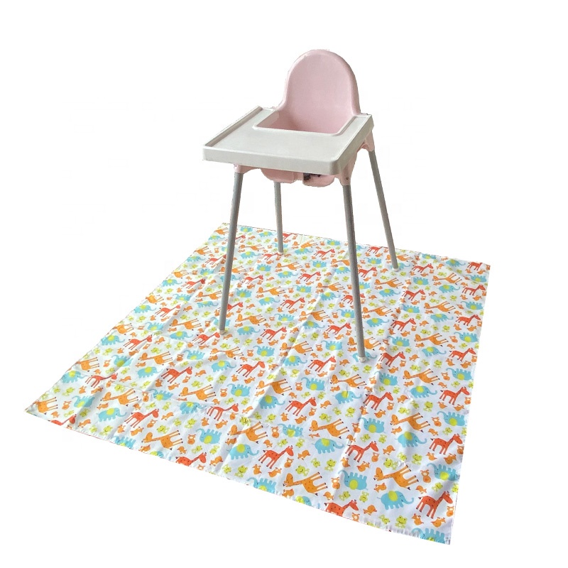 Baby Splat Mat Manufacturer Under High Chair Sprinkle Play Anti Slip Splash Mat