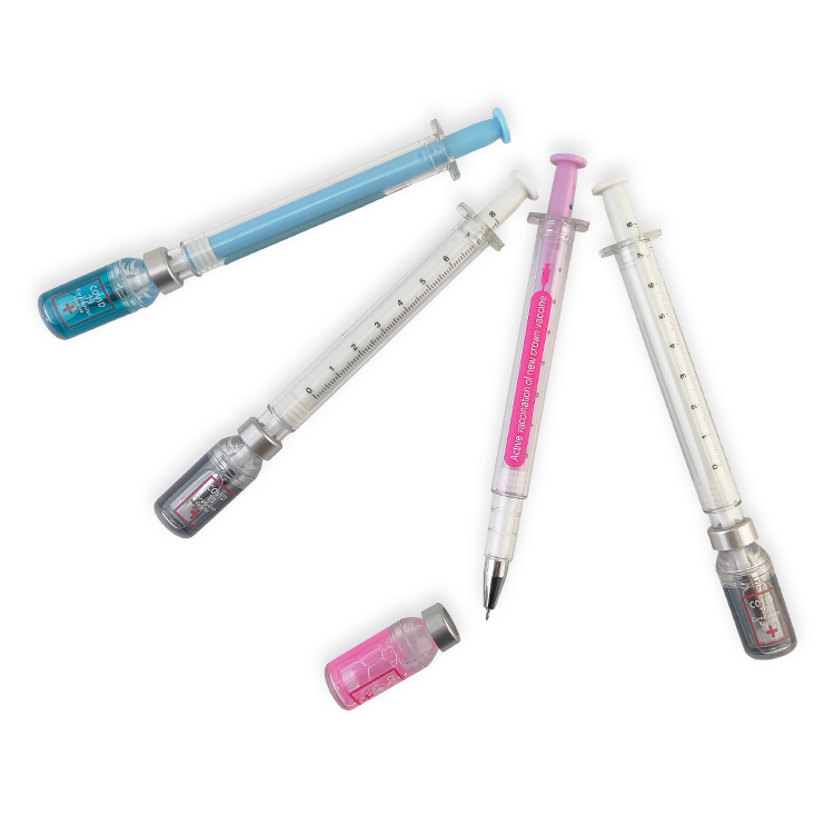 Liquid Syringe Injector Shape Gel Pen School Cute Nurse Pen for Student Writing Stationery Office Supplies Small gifts