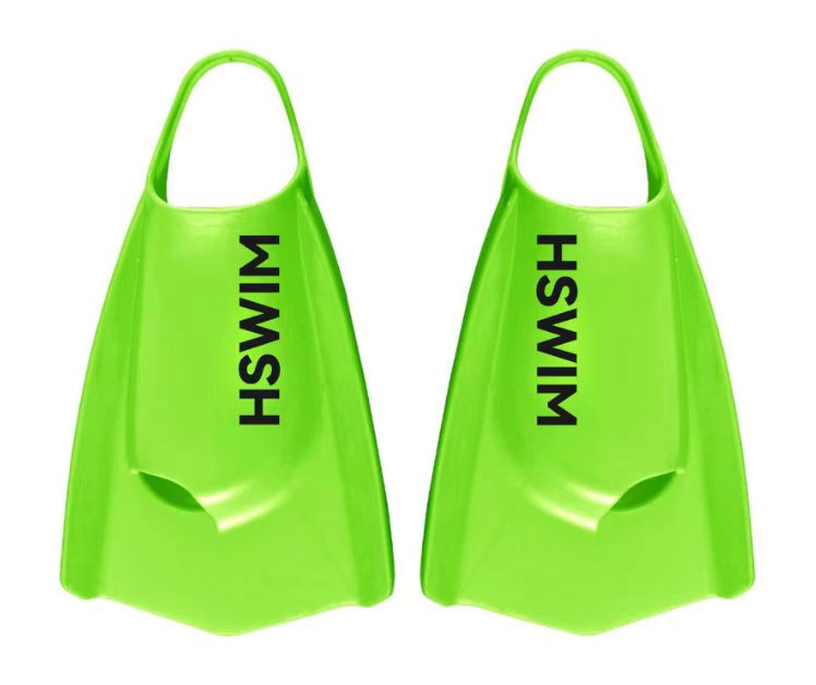 Adult Training Swim Flipper Wholesale New Custom Logo Kids Surfing Short Fins Professional Silicone Swimming Fins Open Heel