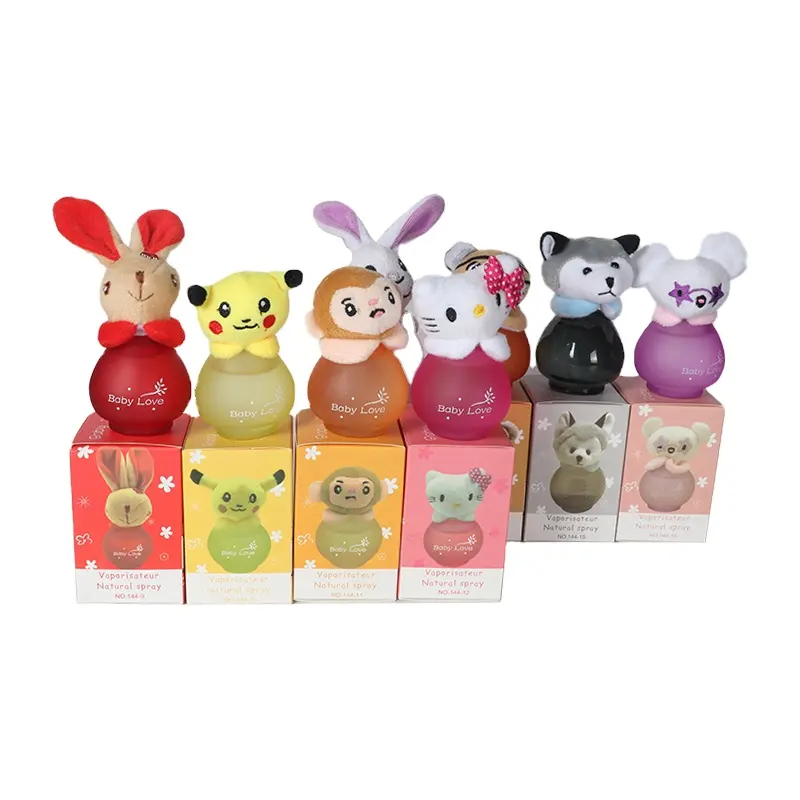 50ML Monkey Rabbit Panda Bear Shape Bottle OEM Cheap Perfume Safe No Stimulation Perfume Floral Fruital Baby Perfume With Custom