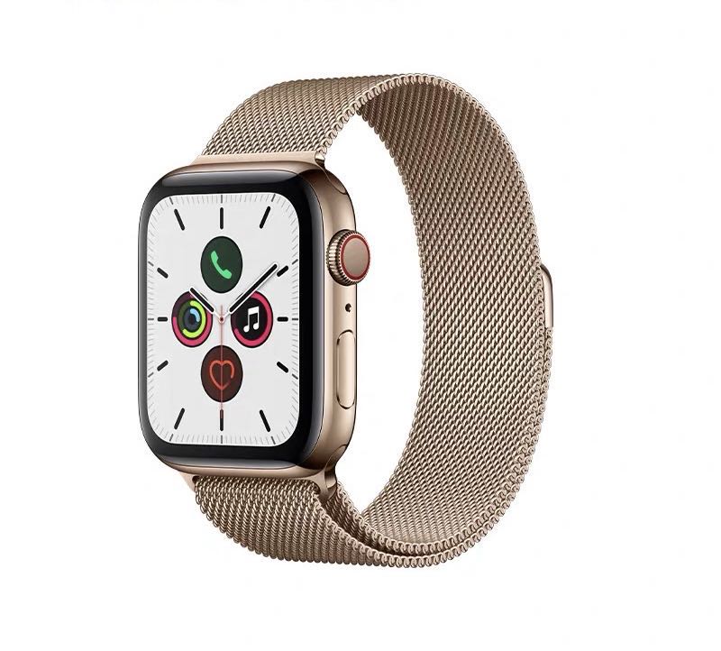 Для Iwatch Series 1 2 3 4 5 сетчатый металлический 38 мм 42 мм Миланская Магнитная Петля Apple Watch ремешок из нержавеющей стали для Apple Watch