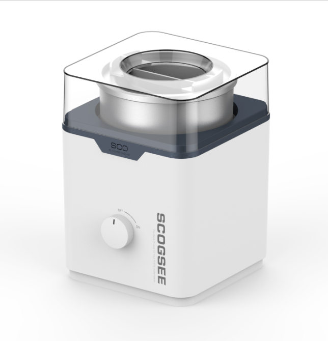 Home use ice cream maker with 1800ml capacity