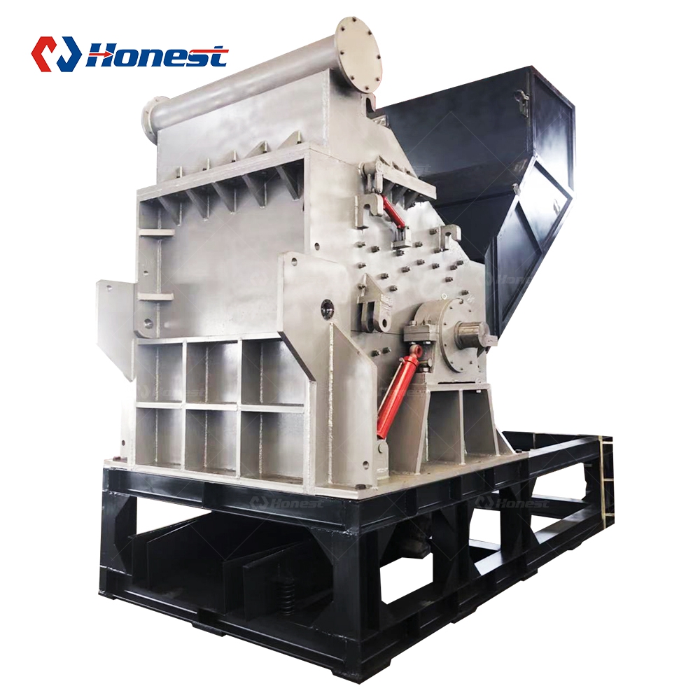Waste Cast Iron Metal Crusher Machine Scrap Metal Shredder Crusher For Sale
