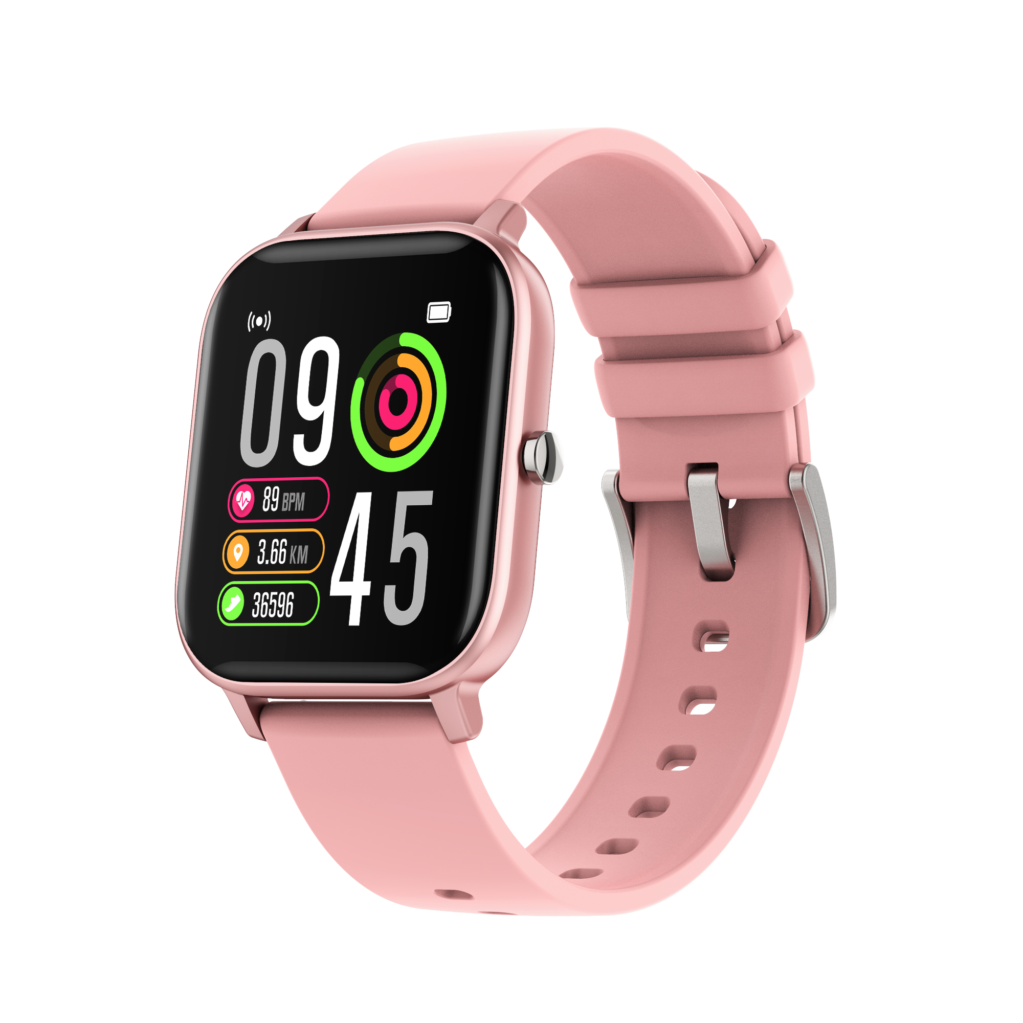 factory P8T wholesale smart watch unisex heart rate monitor with BT music china manufacturer OEM sport smart bracelet