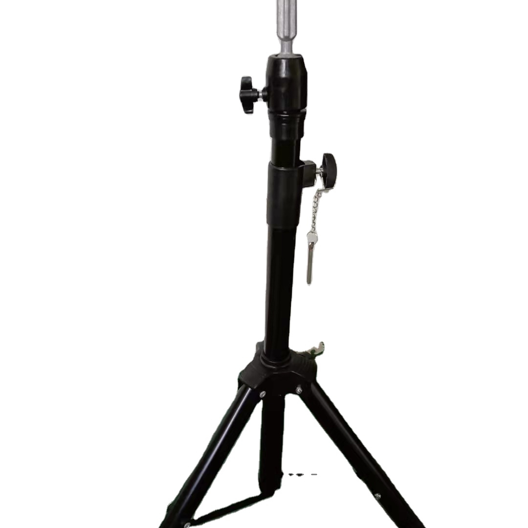 Mannequin Head Holder Stainless Steel Manikin Tripod Stand Hairdressing Adjustable Manikin Tripod Training for mannequin hair