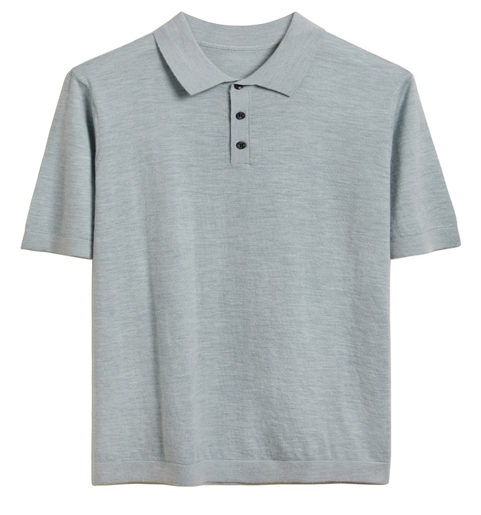 Outdoor Cashmere Turn Down Collar T- Shirt For Men