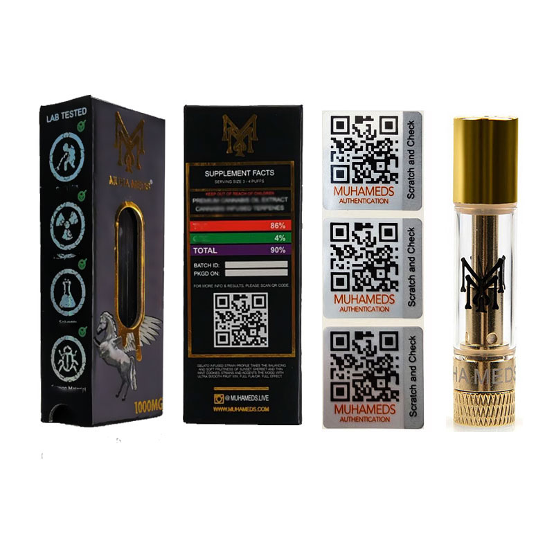 Высококачественные картриджи Muha Meds Vape Carts пустая ручка для Vape Muha Meds Vape Carts 0,8 мл керамические стеклянные тележки