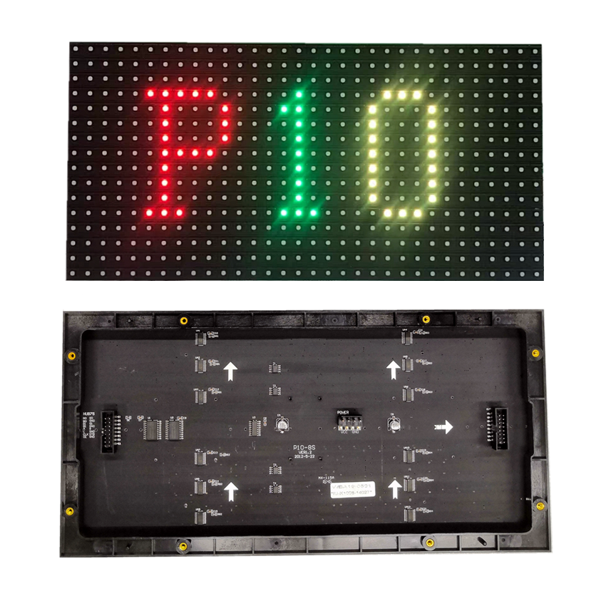Бесплатная доставка светодиодный матричный Внутренний Модуль P10 320x160 мм 1/4 сканирование SMD3528 RGB полноцветный светодиодный дисплей Панель