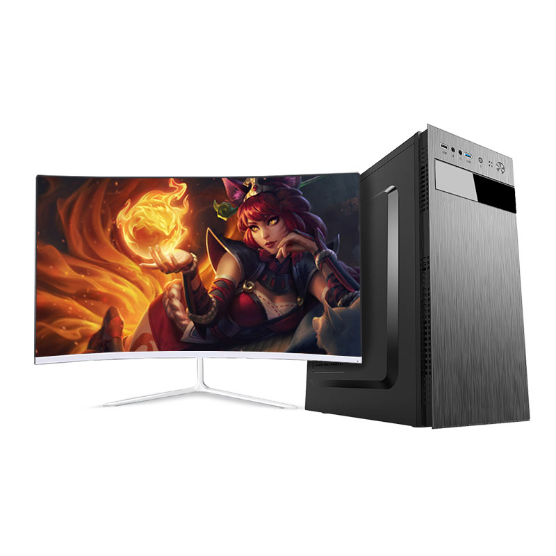 Игровой компьютер и монитор Funhouse 240G SSD 8G Ram Amd 200GE