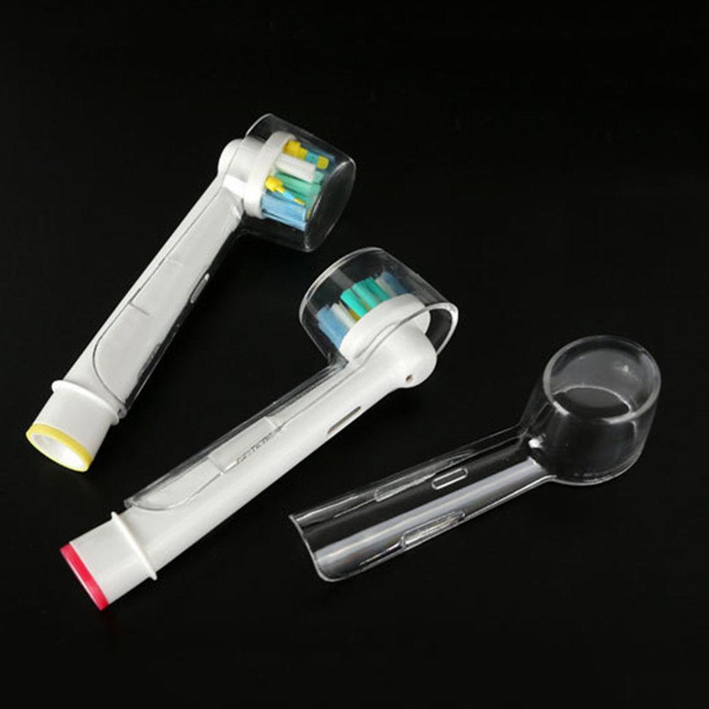 10 Packs Clear Oral Compatible Electric Toothbrush Hygiene Head Covers Case