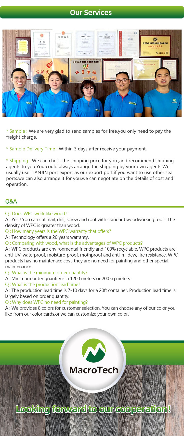 New tech wood revestimiento de pared exterior pvc outdoor wall cladding