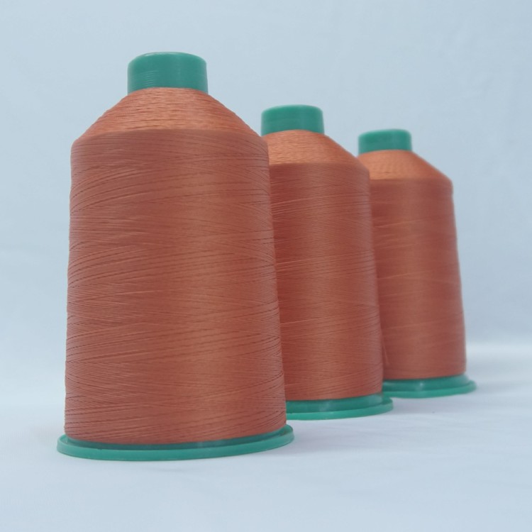 Bonded Polyester Thread Tex 45 Tex 70 Tex 90 High Tenacity Bonded Polyester Sewing Thread