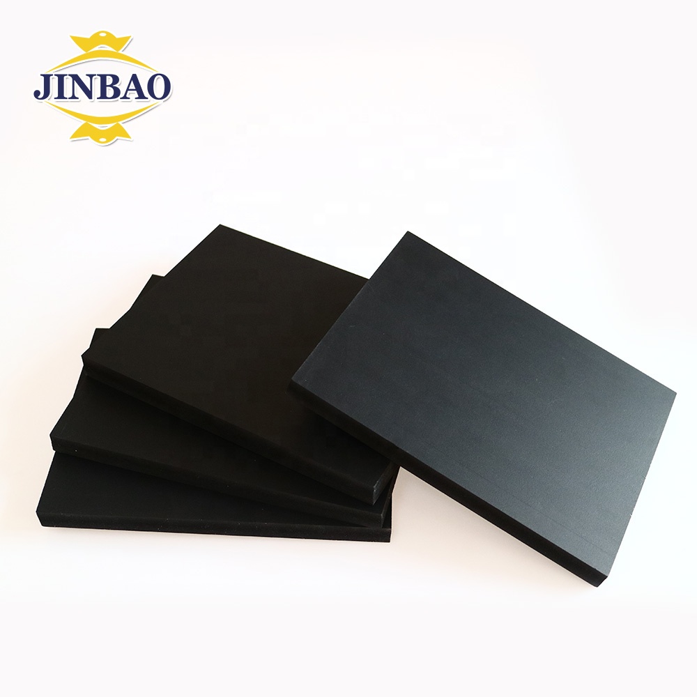 JINBAO Ливия 4x8 122x244 5 8 12 15 дверь шкафа и окно 4 мм черный ПВХ пена экструдированный лист
