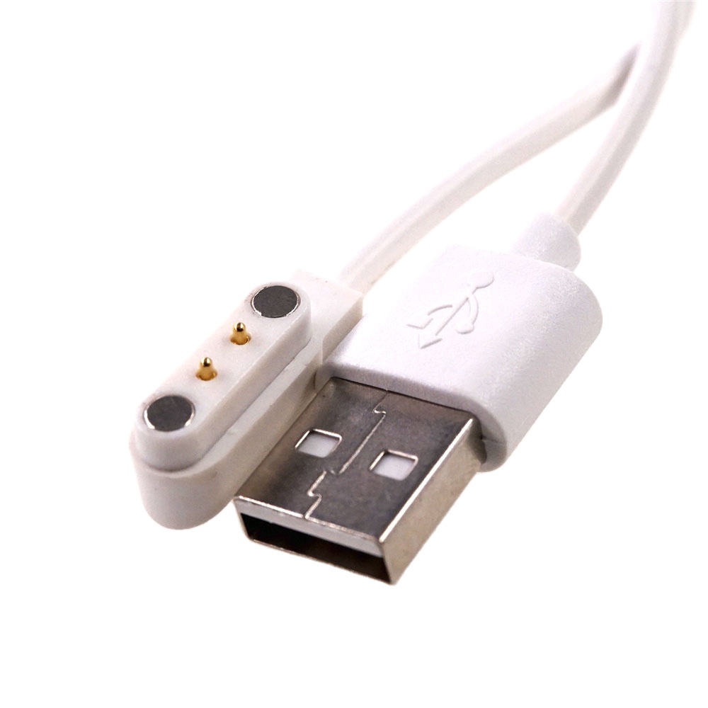 Зарядный кабель, магнитный разъем Pogo Pin, 2 полюса, USB тип A, розетка, адаптер, зарядка, магнитные разъемы, соковыжималка, умные часы