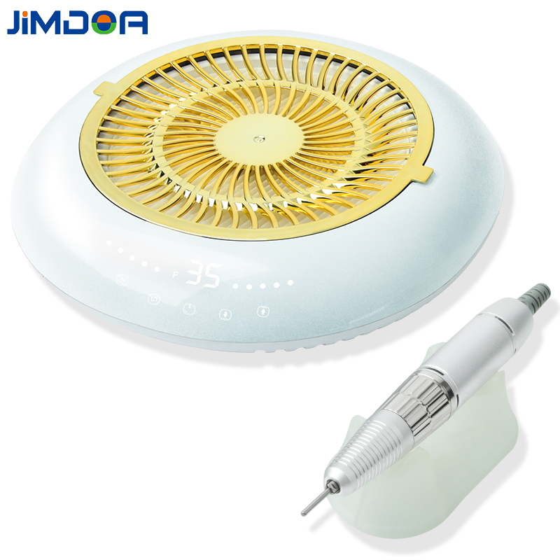 Newest Product JMD803 Pro 2 In 1 Manicure Beauty Aluminum Handpiece Electric Nail Drill Machine Filter Vacuum Cleaner
