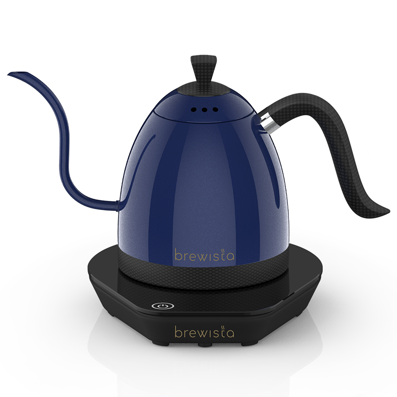 Brewista-Электрический чайник Coffee-Pot-Gooseneck-Kettle-Fine-Mouth-Brew-Coffee-Pot-220V-Temperature-Controlled-Pour-Over чайник