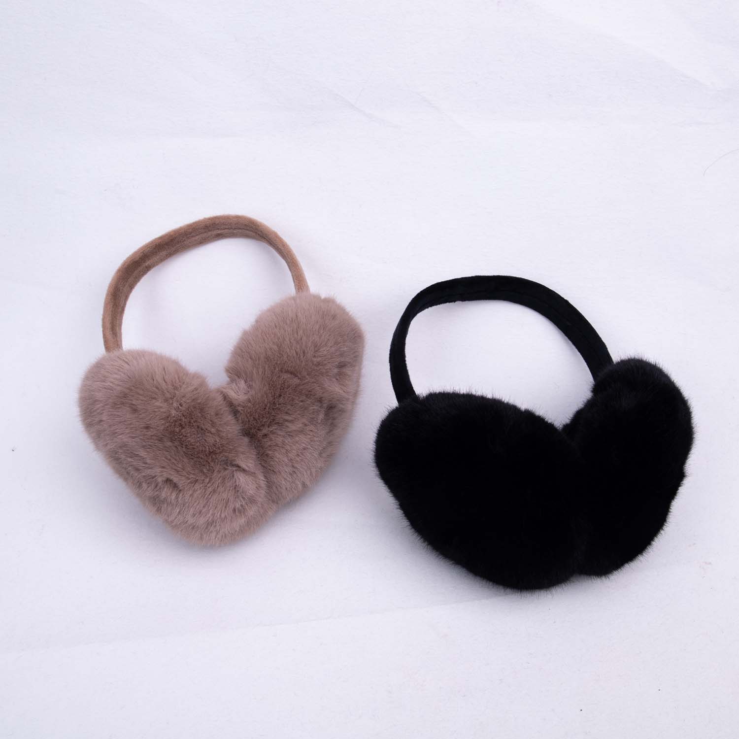 Colorful Earmuff Winter Furry Ear Warmer Covers for Women man Girls Christmas Cold Weather