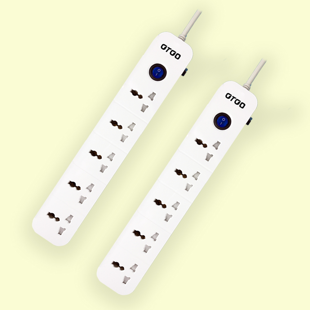 110V 250V Rated voltage smart home universal socket 5 gang smart power strip 4 outlet powerboard