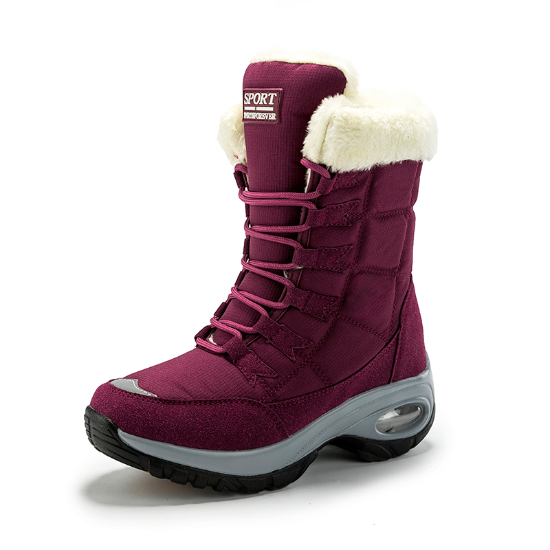 Free Shipping Some Countries Botas Para Mujer Pig Cashmere PG Cloth Upper TPR Oxford Sole Hunter Boot Boot Women Snow Boots