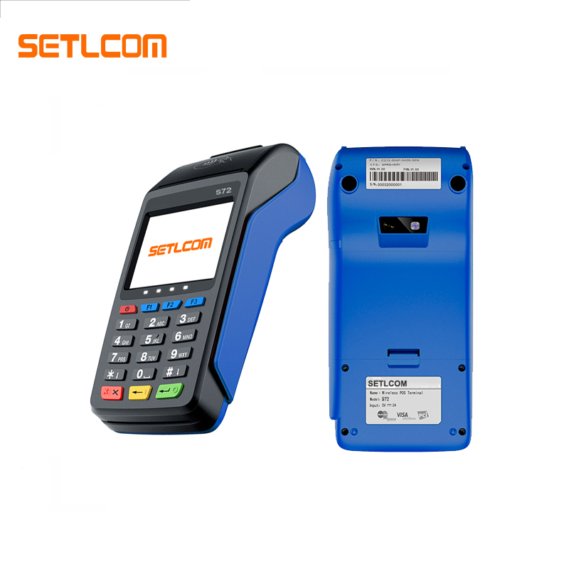 SETLCOM S72 Тайланд резистивный сенсорный экран pos кардридер платежное устройство с pin pad linux на базе pos-терминала для заказа продуктов