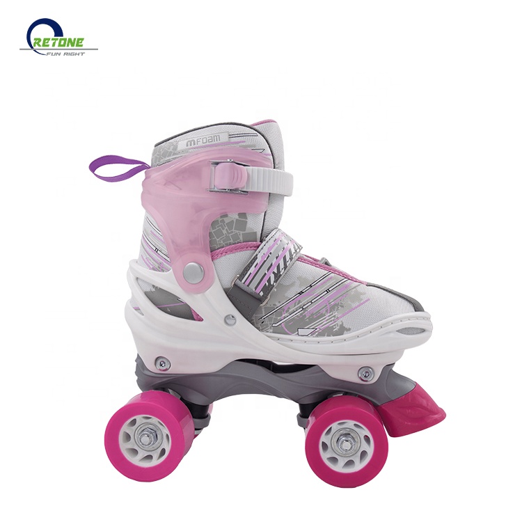 Popular Adjustable Quad Roller Comfort Fitskates Shoe Outdoor