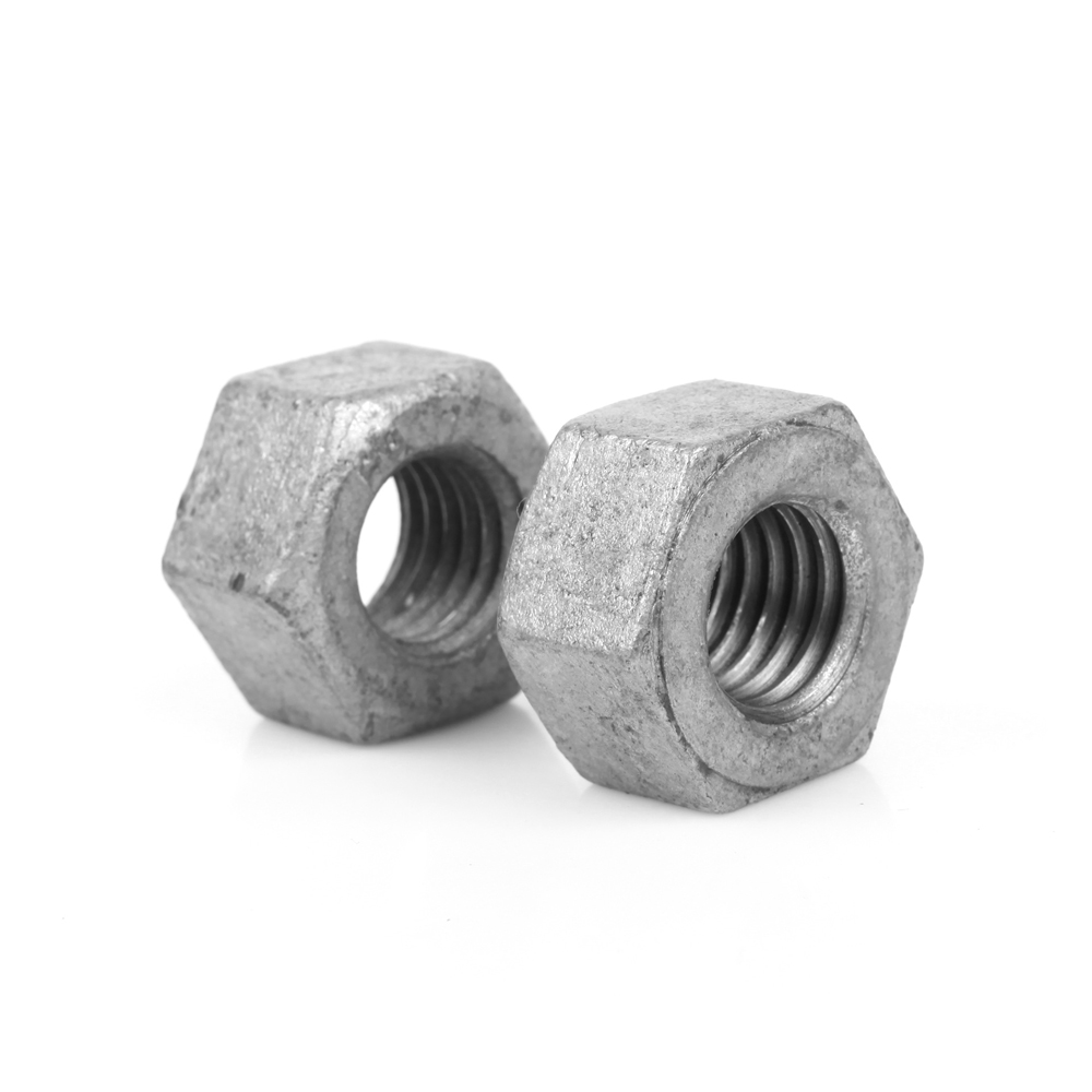 Шестигранный болт и гайка astm a193 gr b7 stud astm a194 gr 2h HDG Тяжелая Шестигранная гайка