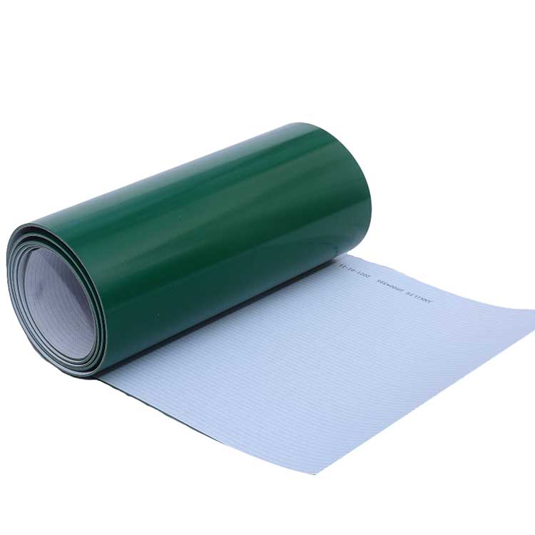 ANNILTE belt conveyor belt 2.0mm green smooth light pvc conveyor belt green