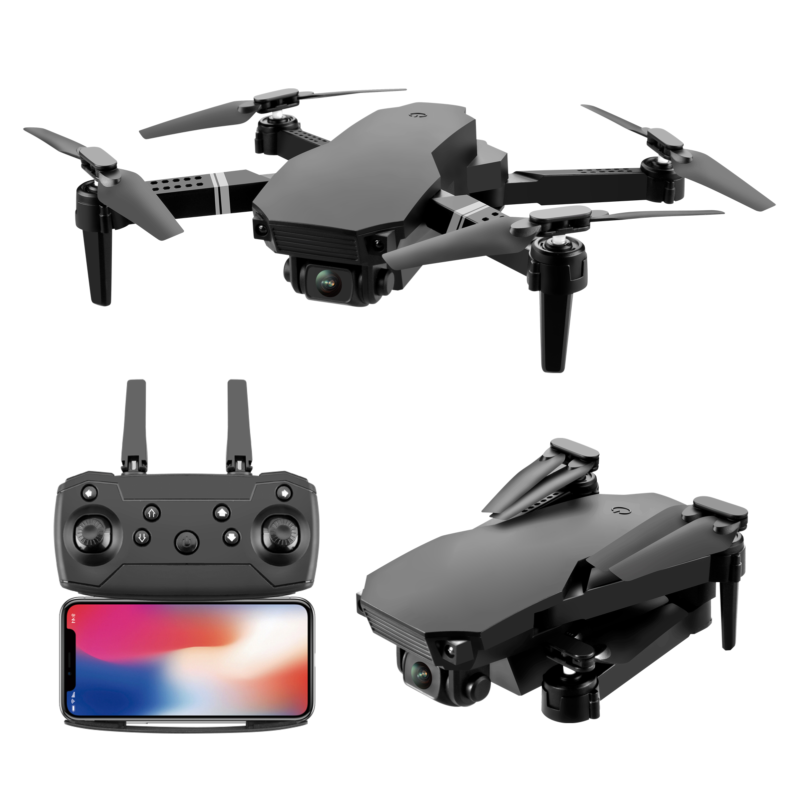 Профессиональный Квадрокоптер NewMini UAVProfessional 4KHD с двойной камерой, UAV EnduranceHD, передача видео для взрослых и детей