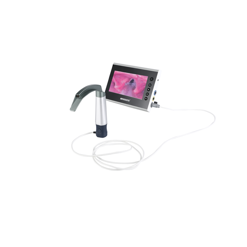Производитель 7 дюймов сенсорный экран videolaryngoscope интубации наборы видео, повседневный стиль, одноразовые лезвия